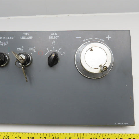 Mazak FH580/40 22406293900 Operator Control Chip Conveyor Switch Board