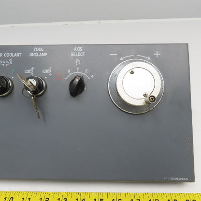 Mazak FH580/40 22406293900 Operator Control Chip Conveyor Switch Board