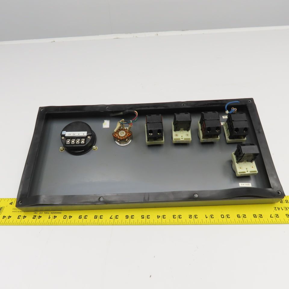Mazak FH580/40 22406293900 Operator Control Chip Conveyor Switch Board