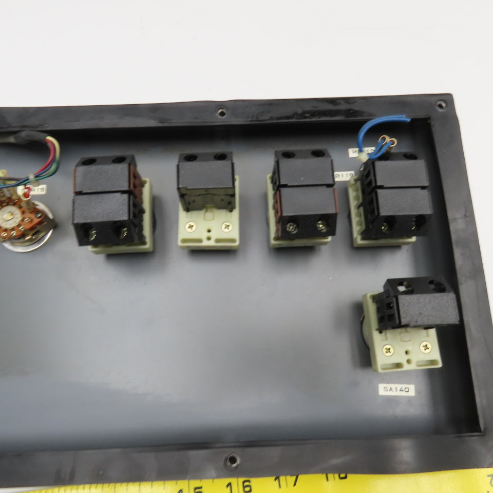 Mazak FH580/40 22406293900 Operator Control Chip Conveyor Switch Board