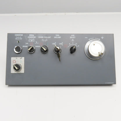 Mazak FH580/40 22406293900 Operator Control Chip Conveyor Switch Board
