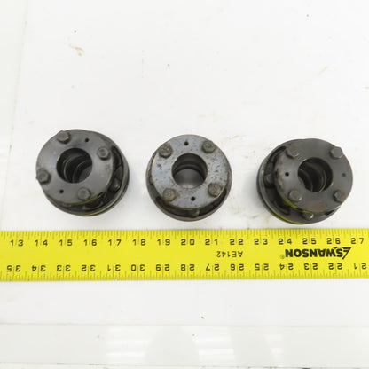 Flexible Reducing Coupling 1-3/16" x 1-3/8" Bore Lot Of 3
