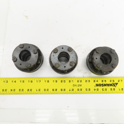 Flexible Reducing Coupling 1-3/16" x 1-3/8" Bore Lot Of 3