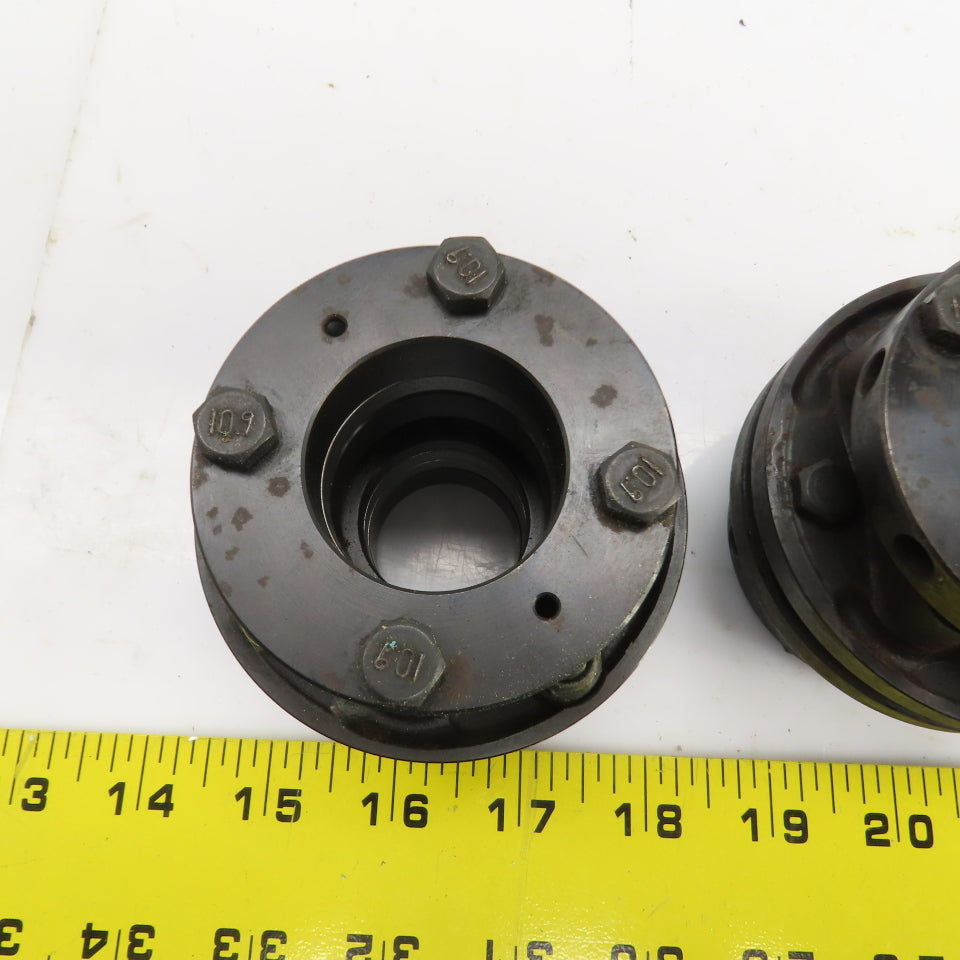 Flexible Reducing Coupling 1-3/16" x 1-3/8" Bore Lot Of 3