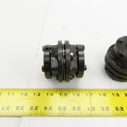 Flexible Reducing Coupling 1-3/16" x 1-3/8" Bore Lot Of 3