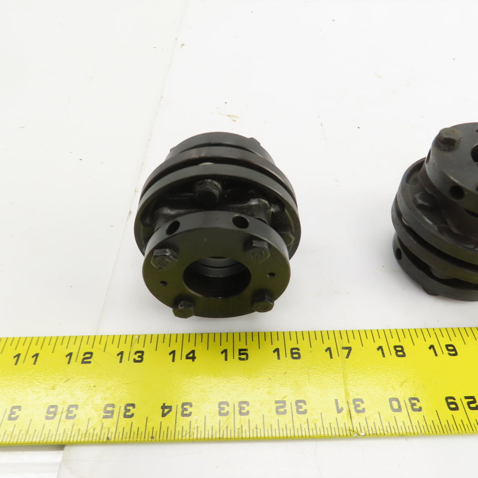 Flexible Reducing Coupling 1-3/16" x 1-3/8" Bore Lot Of 3