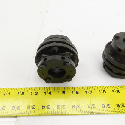 Flexible Reducing Coupling 1-3/16" x 1-3/8" Bore Lot Of 3