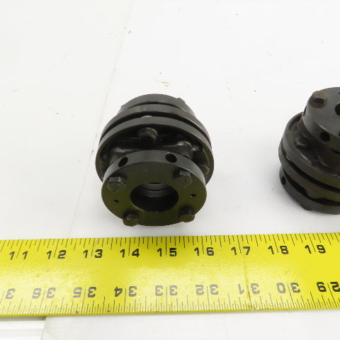 Flexible Reducing Coupling 1-3/16" x 1-3/8" Bore Lot Of 3