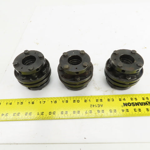 Flexible Reducing Coupling 1-3/16" x 1-3/8" Bore Lot Of 3