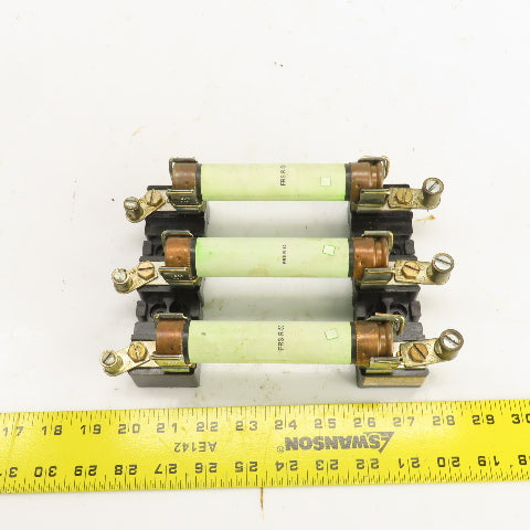 Allen Bradley X-402028 60 Amp 600V Fuse Holder W/FRS-R-50 Fuses