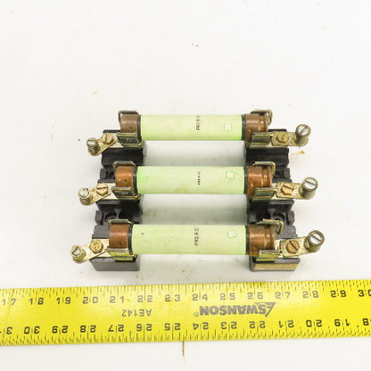 Allen Bradley X-402028 60 Amp 600V Fuse Holder W/FRS-R-50 Fuses