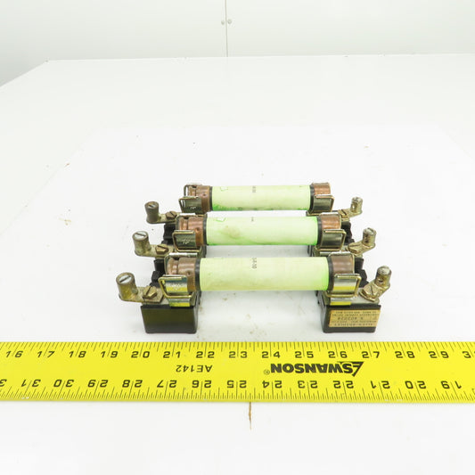 Allen Bradley X-402028 60 Amp 600V Fuse Holder W/FRS-R-50 Fuses
