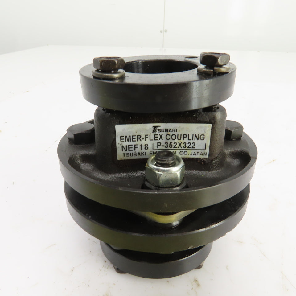 Tsubaki NEF18 P-352X322 Emer-Flex Coupling