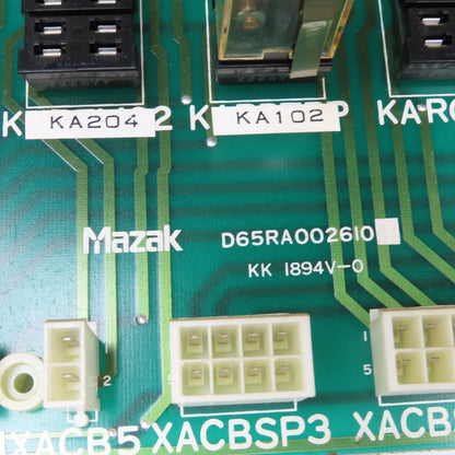 Mazak D65RA002610 FH580/40 Relay Interface Board
