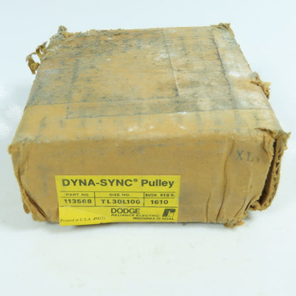 Dodge 113568 Dyna-Sync Timing Belt Pulley TL30L100-1610