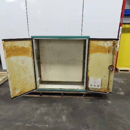 50" x 48" x 23" Free Standing Double Sided Electrical Enclosure W/Backplate