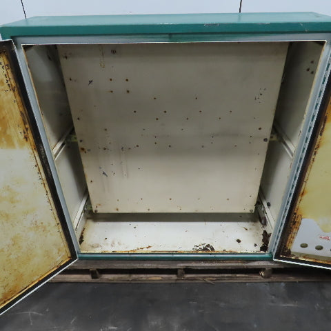 50" x 48" x 23" Free Standing Double Sided Electrical Enclosure W/Backplate