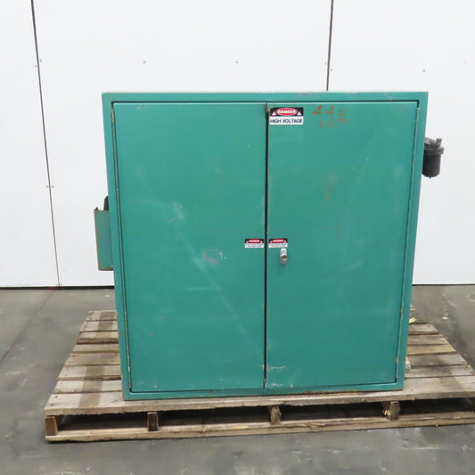 50" x 48" x 23" Free Standing Double Sided Electrical Enclosure W/Backplate
