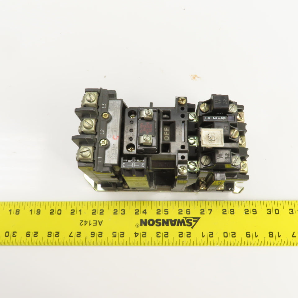 Allen Bradley 509-B0D Ser B Size 1 27A Motor Starter 120V Coil 7-1/2-10HP 600V