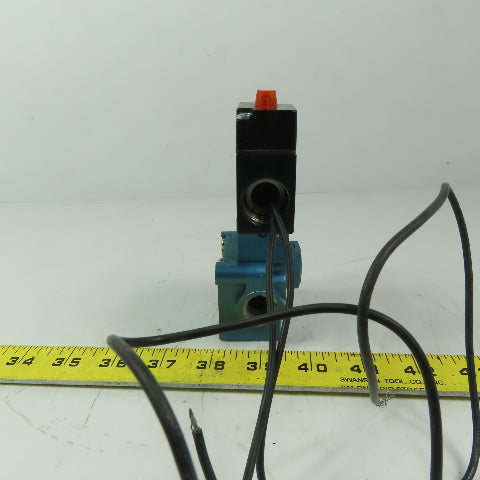 MAC 55B-12-PE-616AA Pneumatic Air Solenoid Valve Vac to 150PSI 24VDC