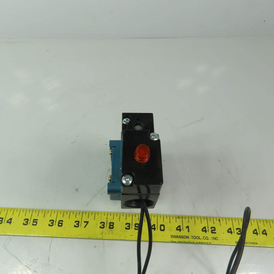 MAC 55B-12-PE-616AA Pneumatic Air Solenoid Valve Vac to 150PSI 24VDC
