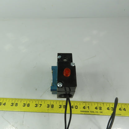 MAC 55B-12-PE-616AA Pneumatic Air Solenoid Valve Vac to 150PSI 24VDC