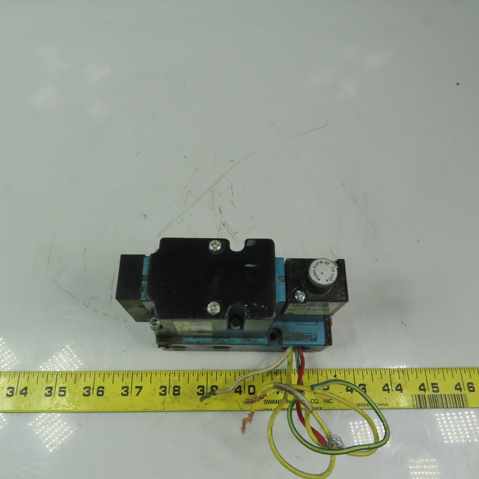 MAC 621C-112-PM-504DA & PME-504DABE Pneumatic Air Solenoid Valve 24VDC