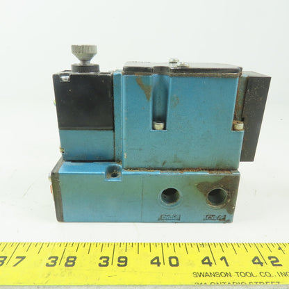 MAC 621C-112-PM-504DA & PME-504DABE Pneumatic Air Solenoid Valve 24VDC