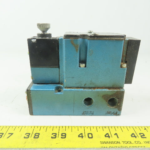 MAC 621C-112-PM-504DA & PME-504DABE Pneumatic Air Solenoid Valve 24VDC