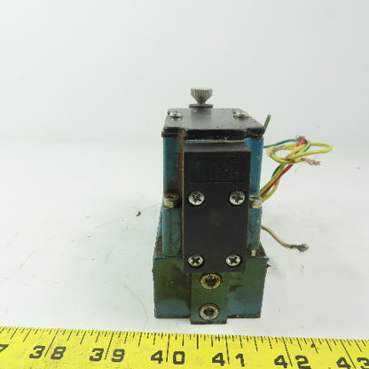 MAC 621C-112-PM-504DA & PME-504DABE Pneumatic Air Solenoid Valve 24VDC