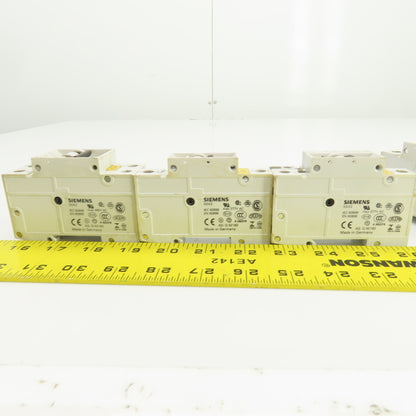 Siemens 5SX22 5SX21 5SX9100 Circuit Breakers 480V/277V Mixed Lot Of 7