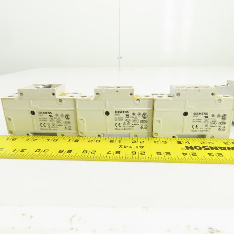 Siemens 5SX22 5SX21 5SX9100 Circuit Breakers 480V/277V Mixed Lot Of 7