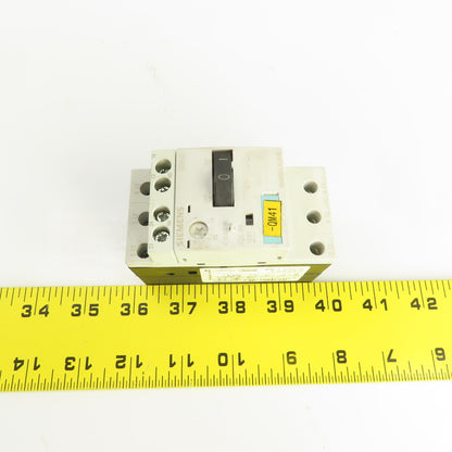 Siemens 3RV1011-1CA10 Motor Starter Circuit Breaker Protector 600V 1.8-2.5A Trip