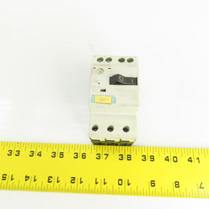 Siemens 3RV1011-1CA10 Motor Starter Circuit Breaker Protector 600V 1.8-2.5A Trip