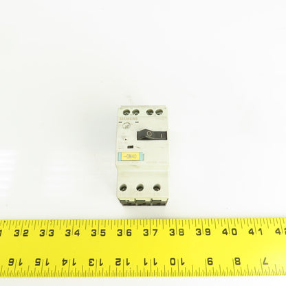 Siemens 3RV1011-1GA10 Motor Starter Circuit Breaker Protector 600V 4.5-6.3A Trip