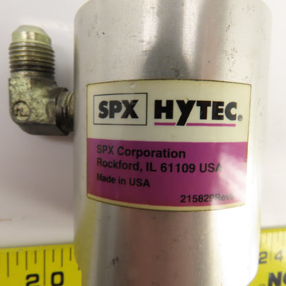 SPX Hytec 215829 Rev 8 Center Hole Spring Return Hydraulic Cylinder 5000PSI