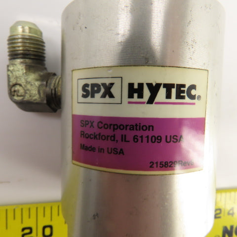 SPX Hytec 215829 Rev 8 Center Hole Spring Return Hydraulic Cylinder 5000PSI