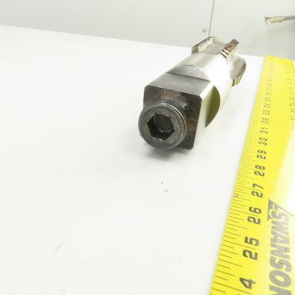 North American 2-1/2"-4 NC HS Straight 6 Flute Modified Plug Tap 9-3/8" OAL USA