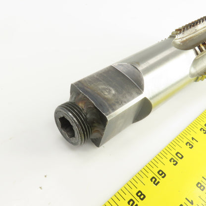 North American 2-1/2"-4 NC HS Straight 6 Flute Modified Plug Tap 9-3/8" OAL USA