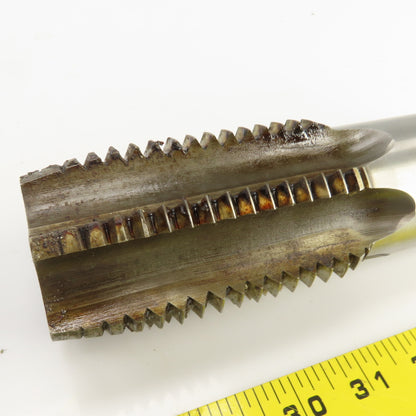 North American 2-1/2"-4 NC HS Straight 6 Flute Modified Plug Tap 9-3/8" OAL USA