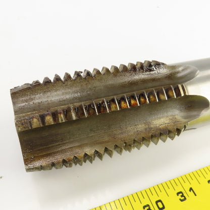 North American 2-1/2"-4 NC HS Straight 6 Flute Modified Plug Tap 9-3/8" OAL USA