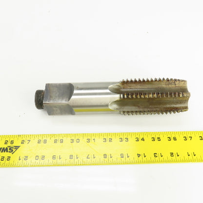 North American 2-1/2"-4 NC HS Straight 6 Flute Modified Plug Tap 9-3/8" OAL USA