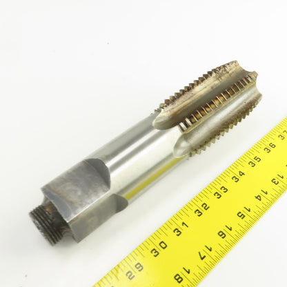North American 2-1/2"-4 NC HS Straight 6 Flute Modified Plug Tap 9-3/8" OAL USA