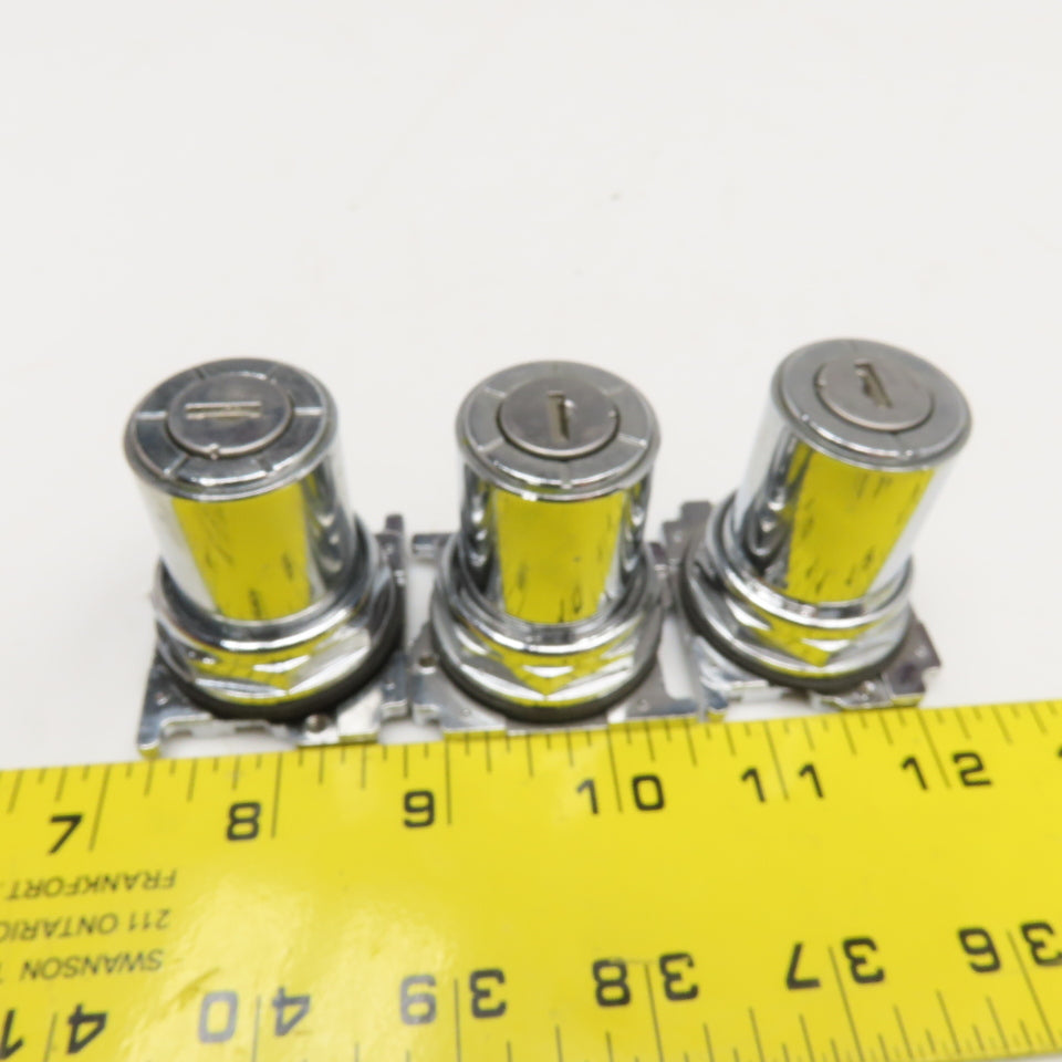 Cutler Hammer Cam 1 Cam 2 Cam 3 Keyed Selector Switch No Keys Lot Of 9