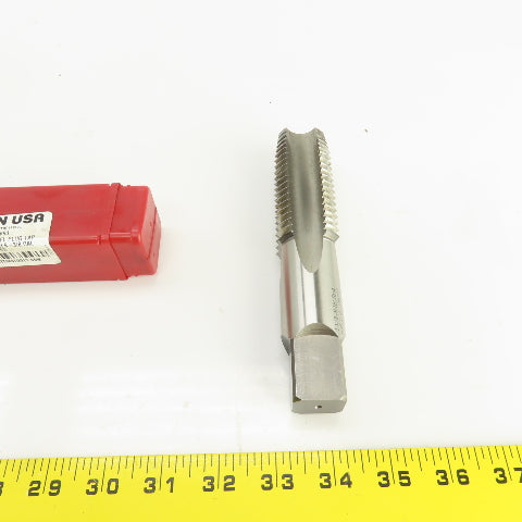 Titan 1-1/2"-6 HSS NC Straight 4 Flute Plug Tap 6-3/8" OAL 0.920" Shank USA