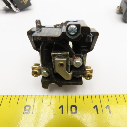 Cutler Hammer 10250T Low Voltage AC/DC Illuminated Switch Body Lot Of 4