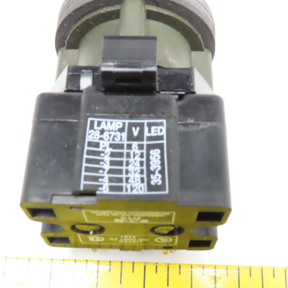 Eaton HT8 250V Illuminated Push Button Pull Release Switch E-Stop 30mm