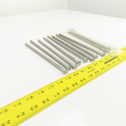 PCS DNP25T Tangent D-Head Ejector Pin Nitrided 3/8" Dia. Misc. Lengths Lot/10