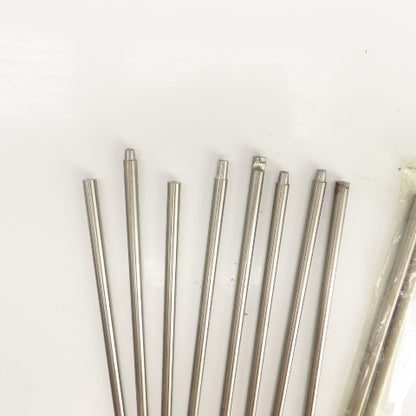 PCS DNP25T Tangent D-Head Ejector Pin Nitrided 3/8" Dia. Misc. Lengths Lot/10