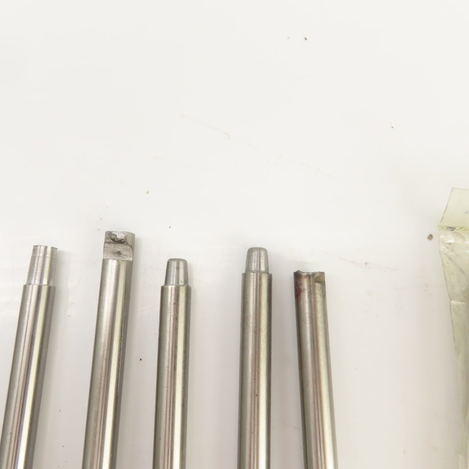 PCS DNP25T Tangent D-Head Ejector Pin Nitrided 3/8" Dia. Misc. Lengths Lot/10